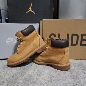 Timberland Tan Leather Boots